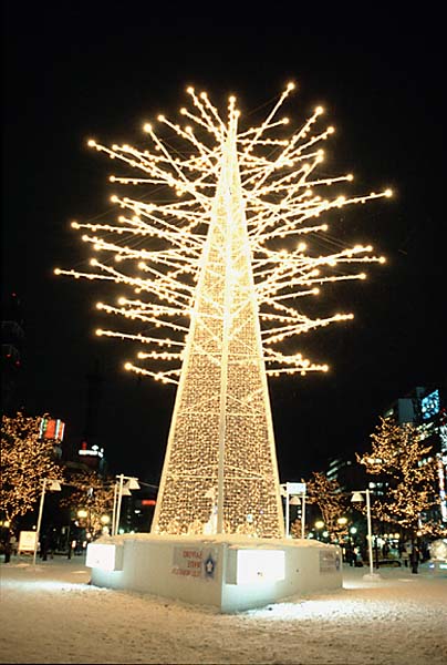 絵はがきやパンフレットにも使われている電飾。